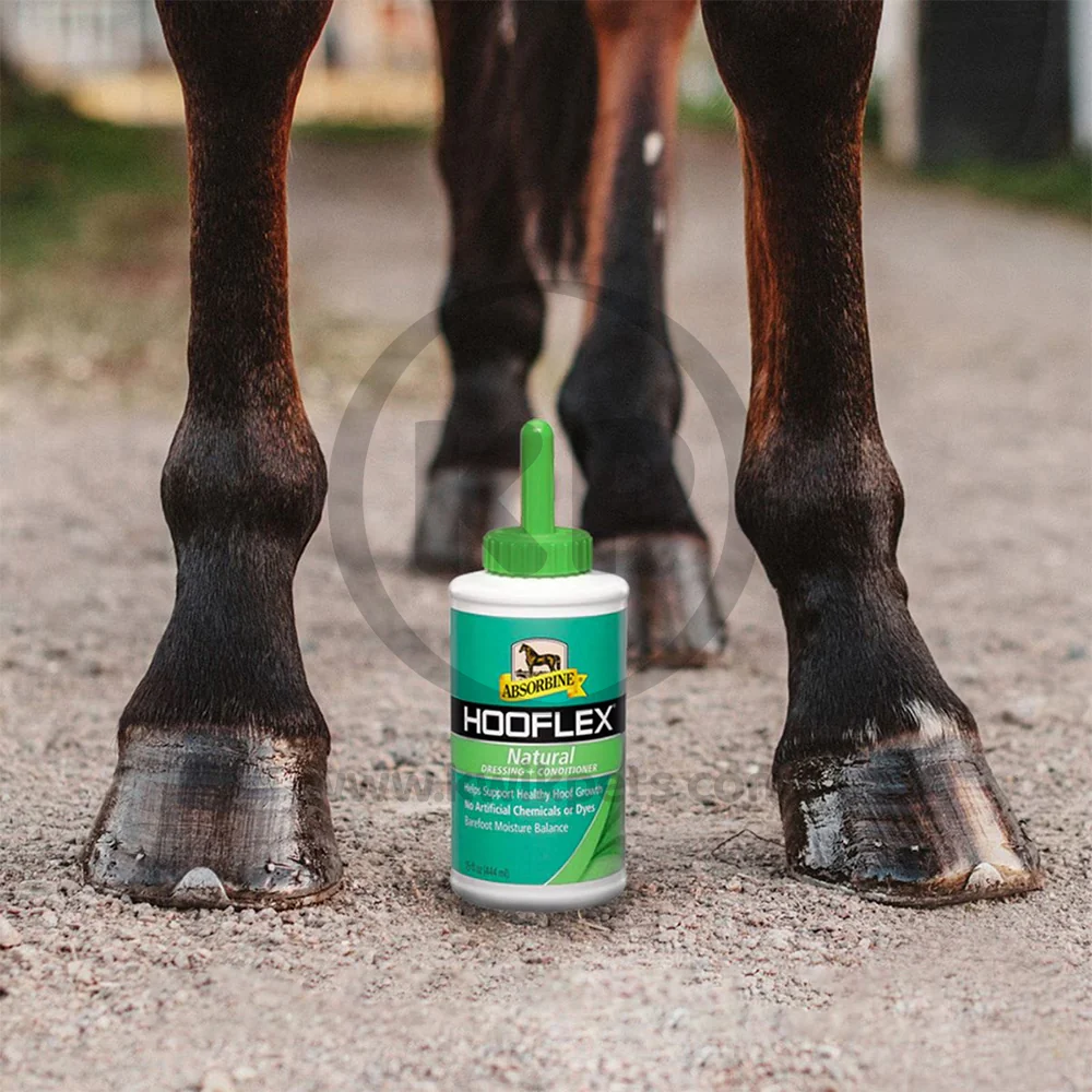 Absorbine Hooflex All Natural Dressing & Conditioner for Horses 15-oz - Image 6