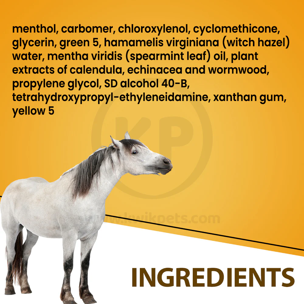 Absorbine Sore Muscle & Joint Pain Relief Veterinary Liniment Gel for Horses 12-oz - Image 5