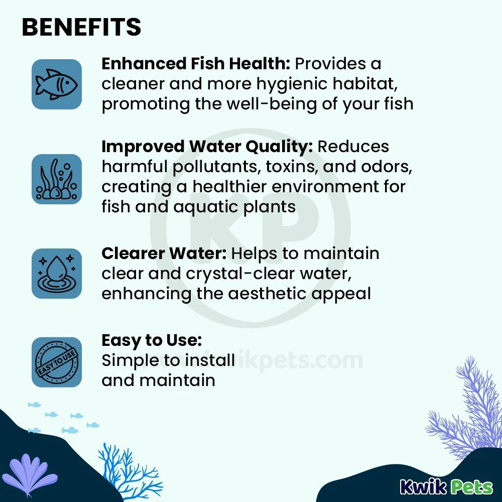 Acurel Economy Activated Carbon Filter Pellets Large 3-lb - Image 3