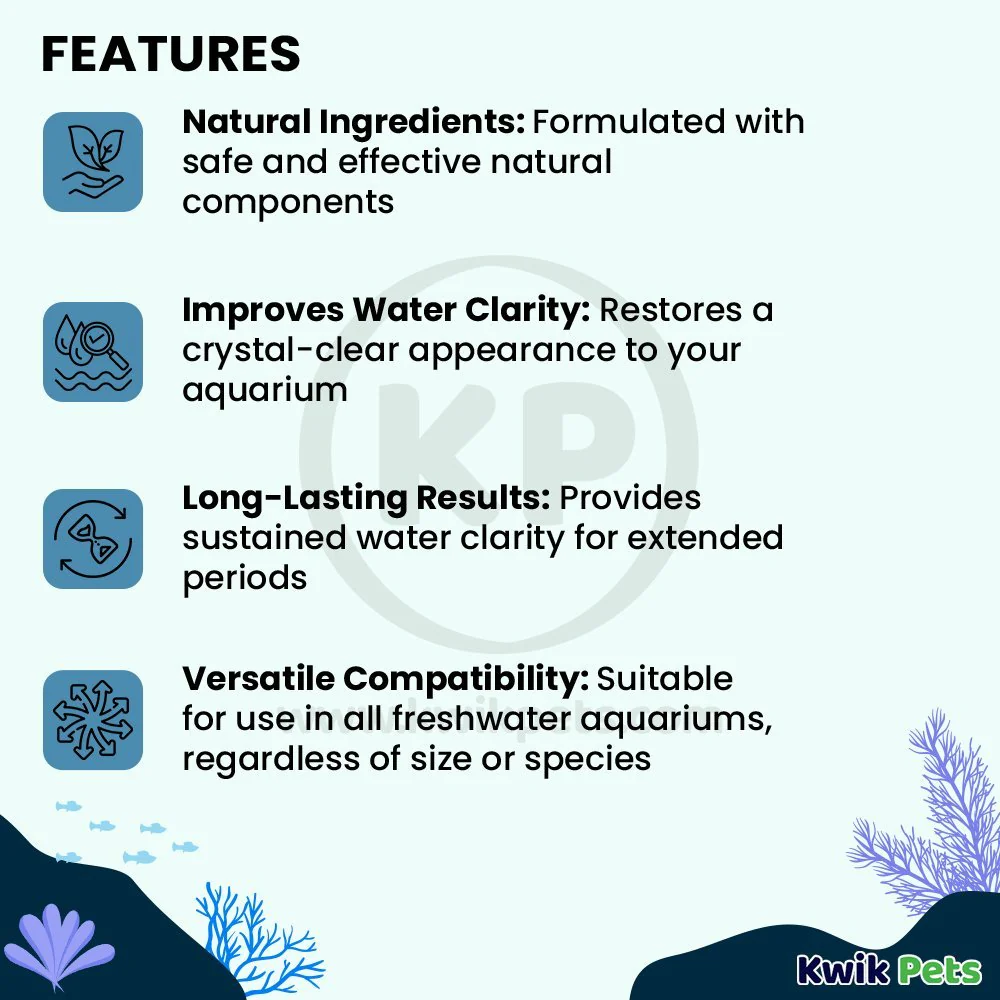 Acurel F Aquarium Water Clarifier 25 ml - Image 2