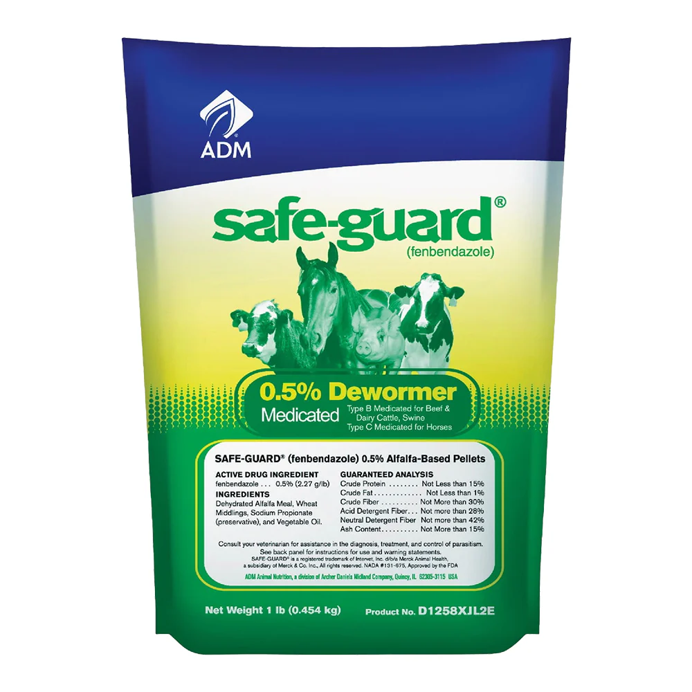 Safe-Guard 0.5% Multi-Species Dewormer 1-lb