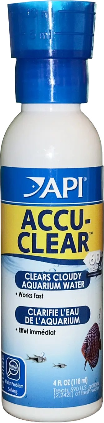 API Accu-Clear Aquarium Water Clarifier 4-oz