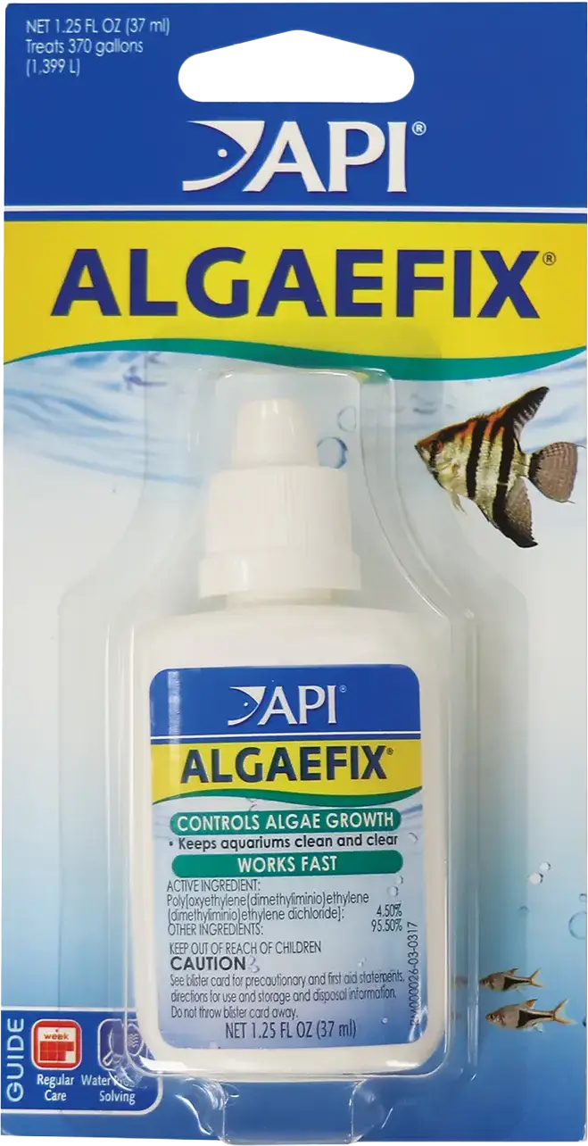 API AlgaeFix Freshwater Aquarium Algaecide 1.25-oz