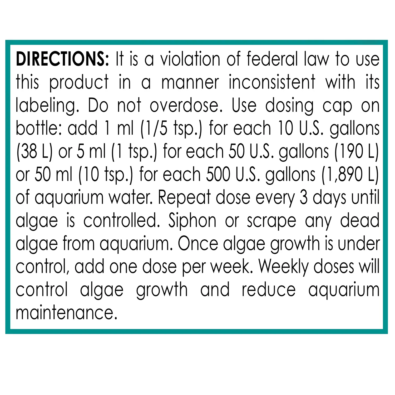 API AlgaeFix Marine Aquarium Algaecide 16-oz - Image 6