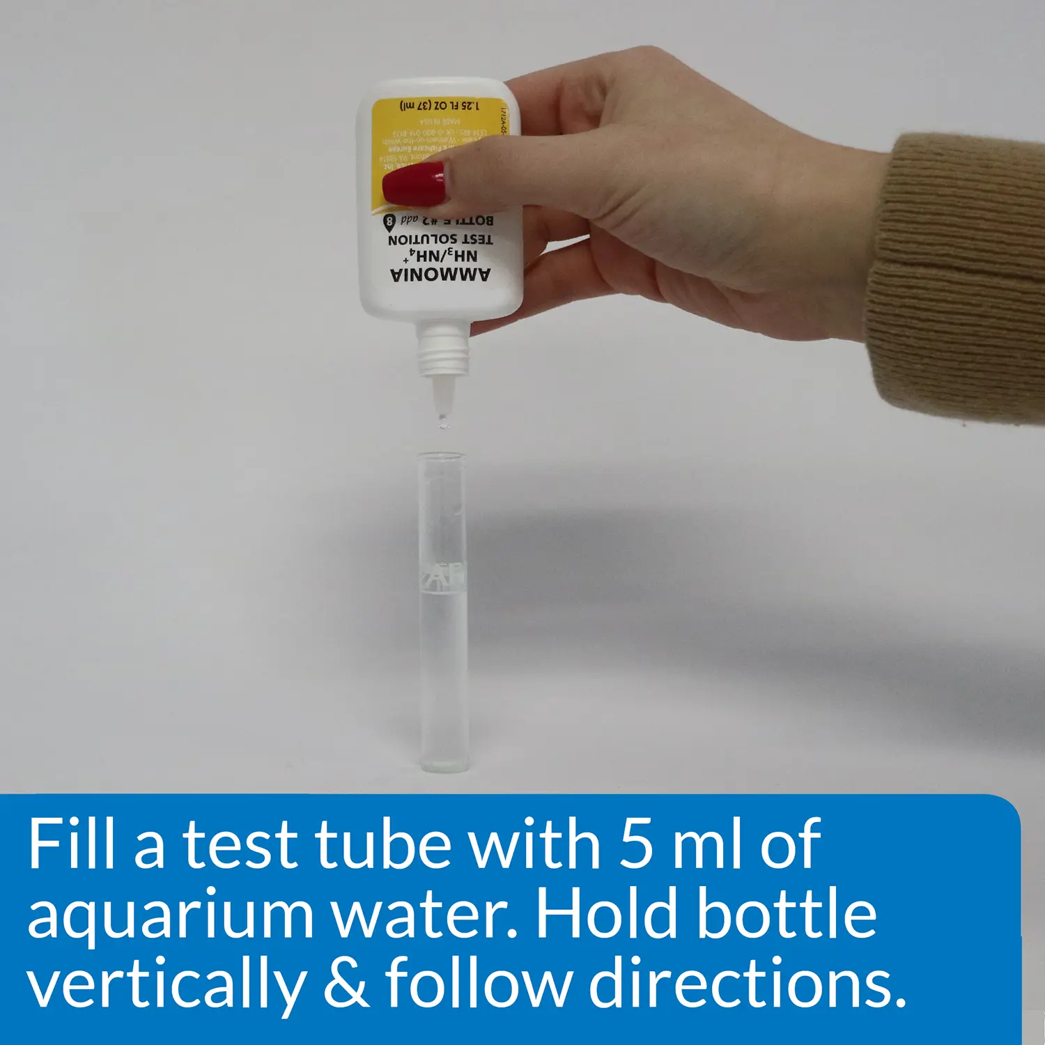 API Ammonia Test Kit for Freshwater & Saltwater Aquarium 130 Count - Image 5