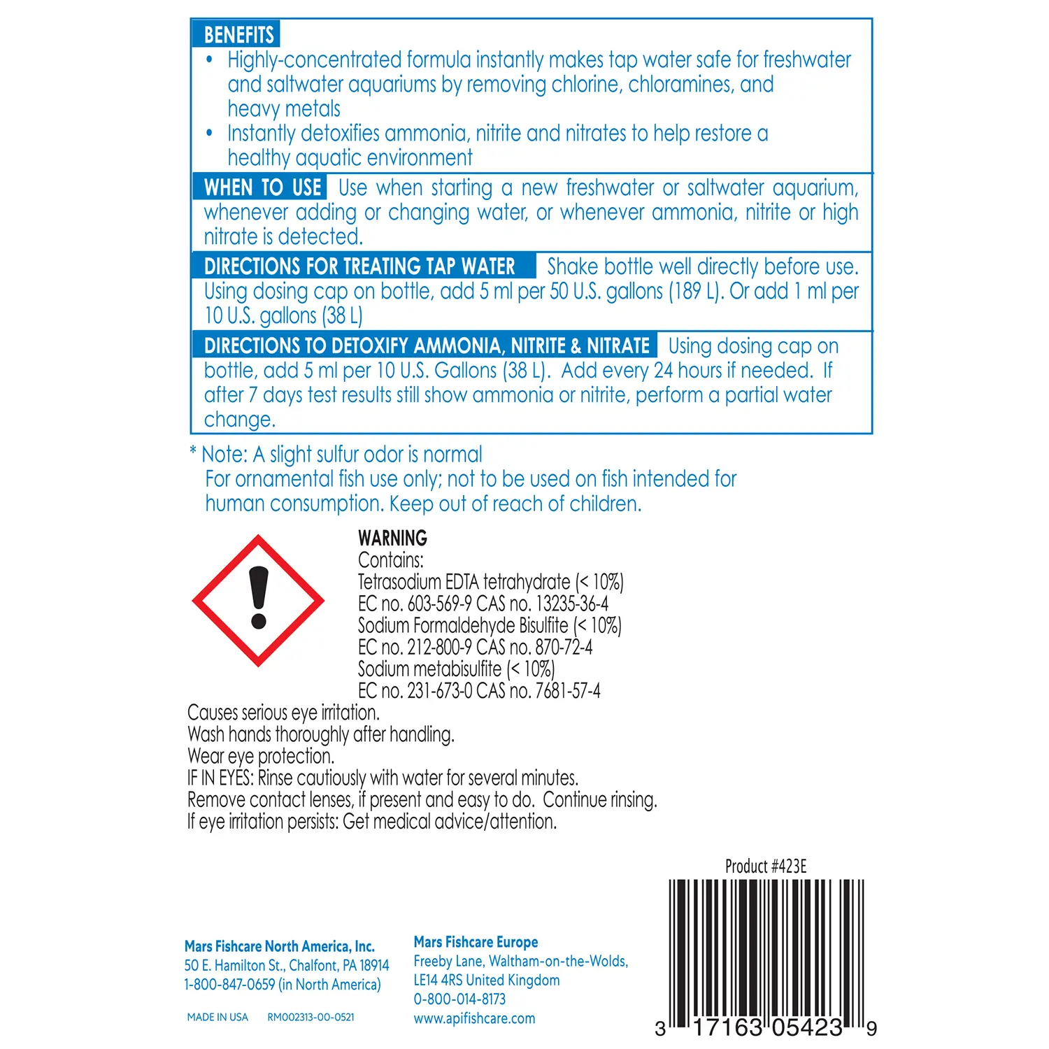 API Aqua Essential All-in-One Water Conditioner 16-oz - Image 2