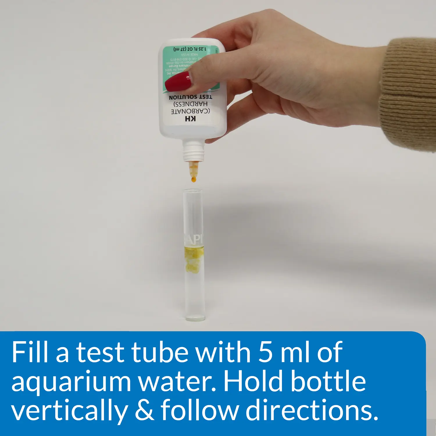 API KH Carbonate Hardness Test Kit for Freshwater & Saltwater Aquarium - Image 7