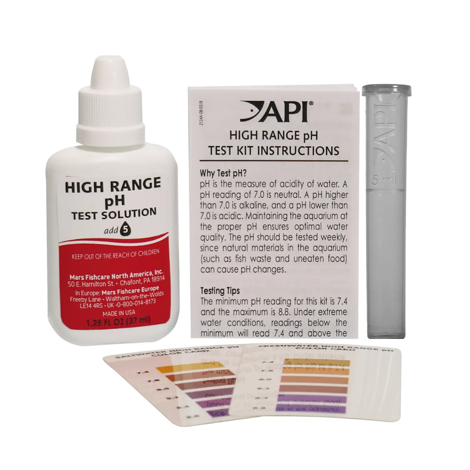 API High Range pH Test Kit for Freshwater & Saltwater Aquarium 160 Count - Image 6