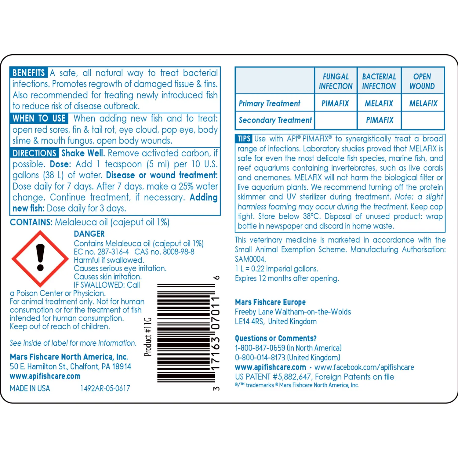 API Melafix Baterial Infection Remedy 4-oz - Image 2