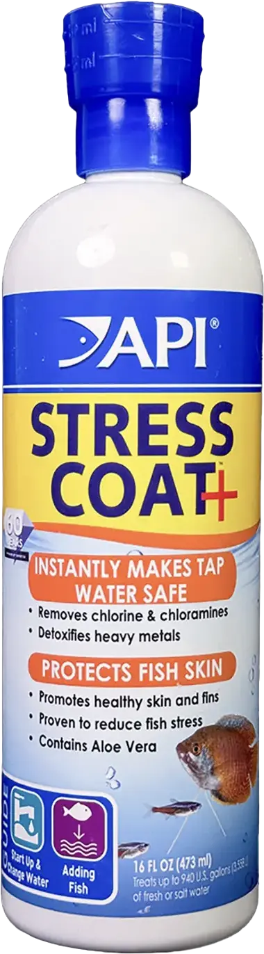 API Stress Coat No Pump Remedy Aquarium Water Conditioner 16-oz