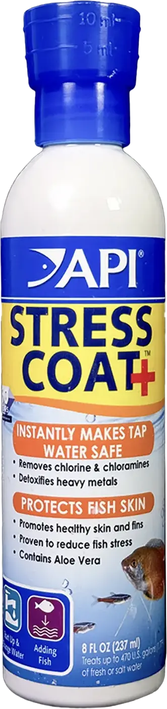 API Stress Coat No Pump Remedy Aquarium Water Conditioner 8-oz