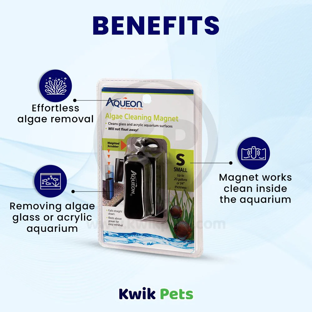 Aqueon Algae Cleaning Magnet for Aquarium Small - Image 3