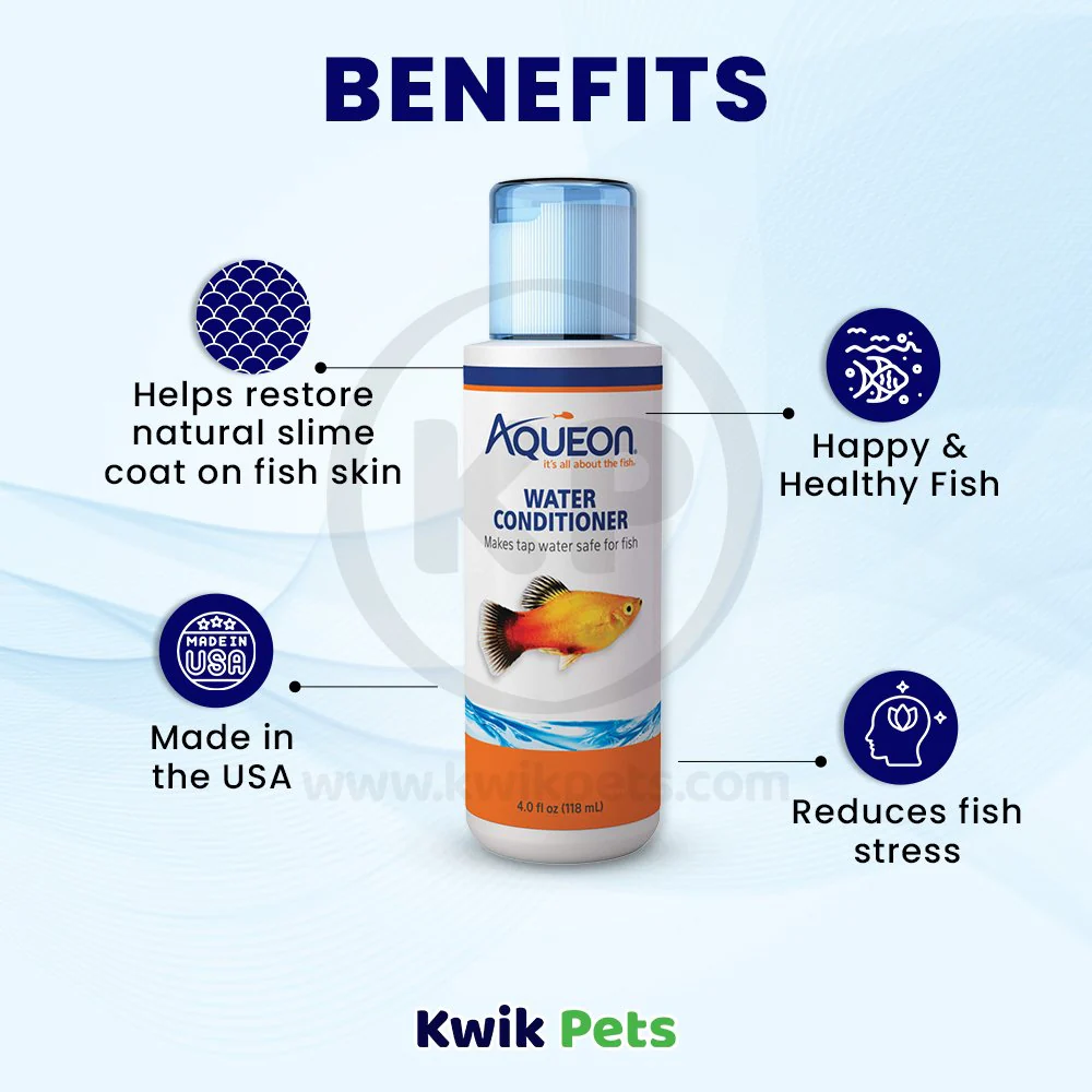 Aqueon Aquarium Water Conditioner Bottle 4-oz - Image 3