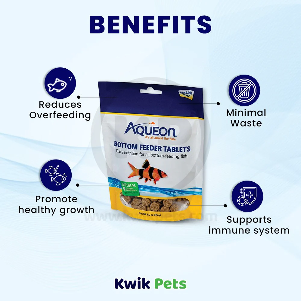 Aqueon Bottom Feeder Tablets Fish Food 3-oz - Image 4