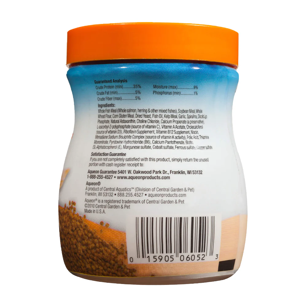 Aqueon Goldfish Granules Fish Food 3-oz - Image 2