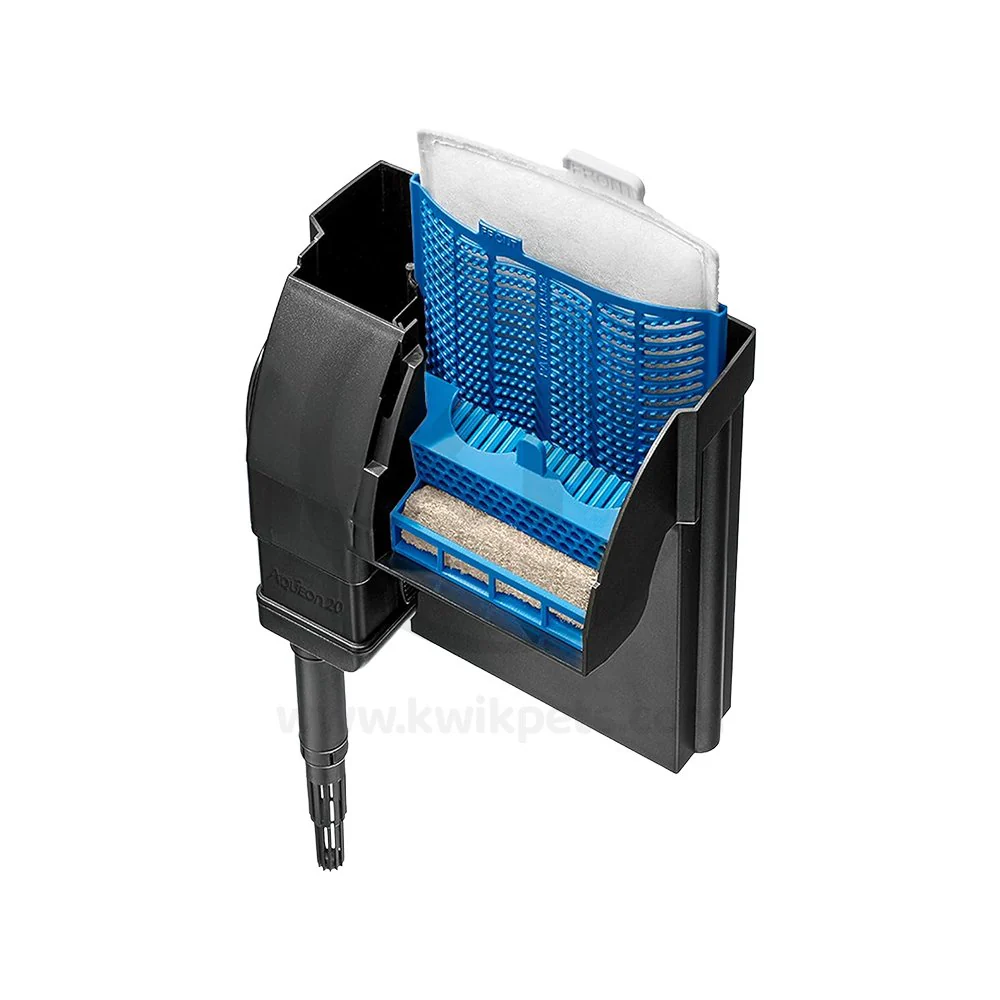 Aqueon QuietFlow LED PRO Aquarium Power Filter Size 20 - Image 4