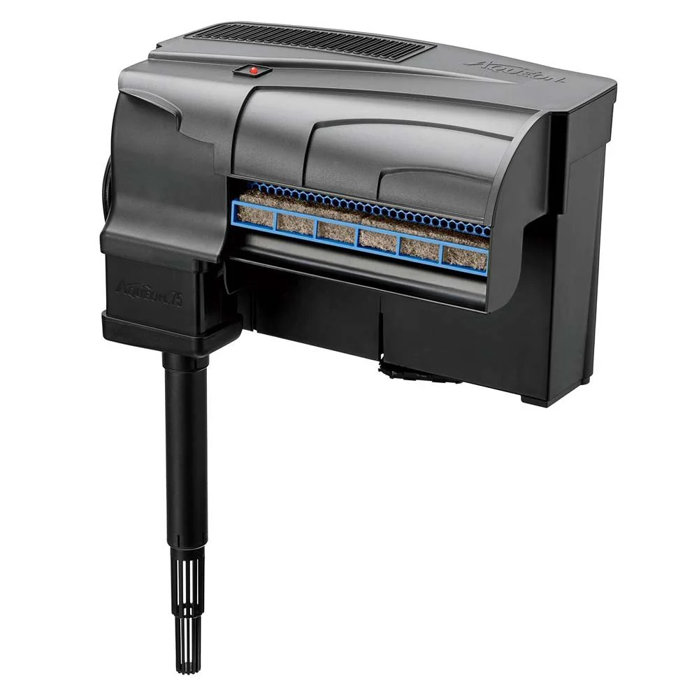 Aqueon QuietFlow LED PRO Aquarium Power Filter Size 75 - Image 2