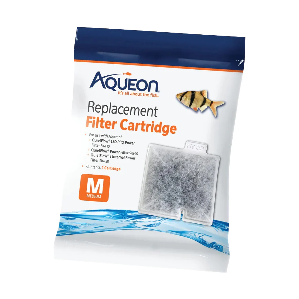 Aqueon QuietFlow Replacement Aquarium Filter Cartridges Medium