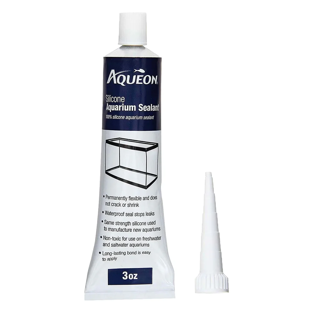 Aqueon Clear Silicone Sealant for Aquariums 3‑oz