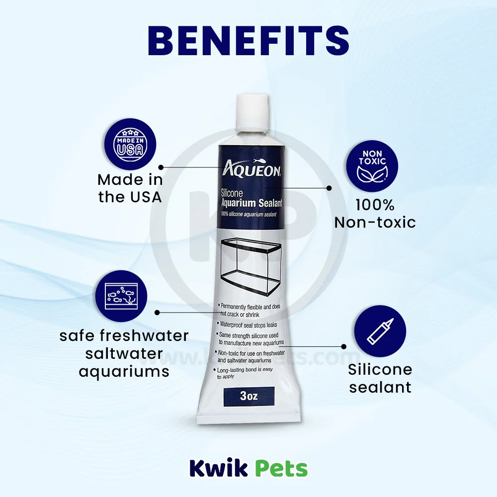 Aqueon Clear Silicone Sealant for Aquariums 3‑oz - Image 3