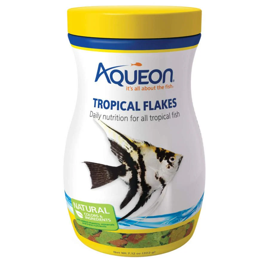 Aqueon Tropical Flakes Fish Food 7.12-oz