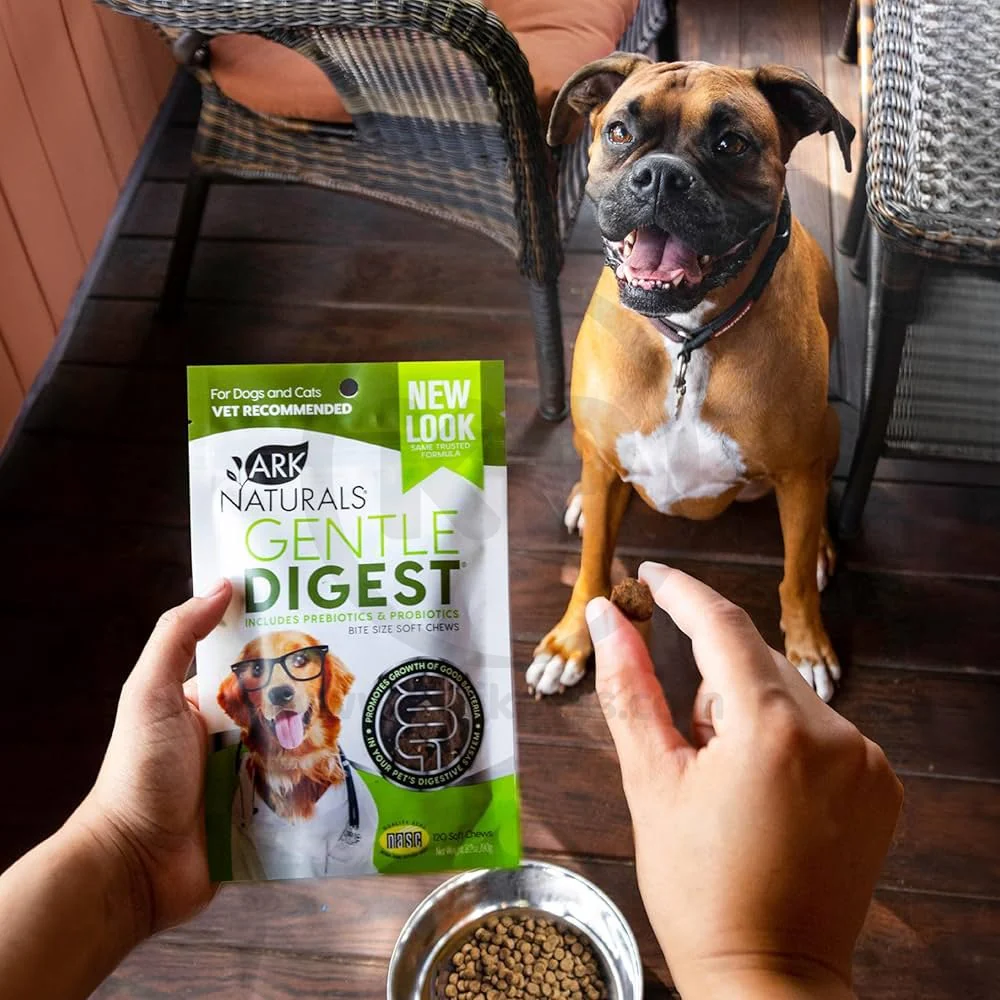 Ark Naturals Gentle Digest Bite Size Soft Chews for Dogs & Cats 120 Count 3.2-oz - Image 7