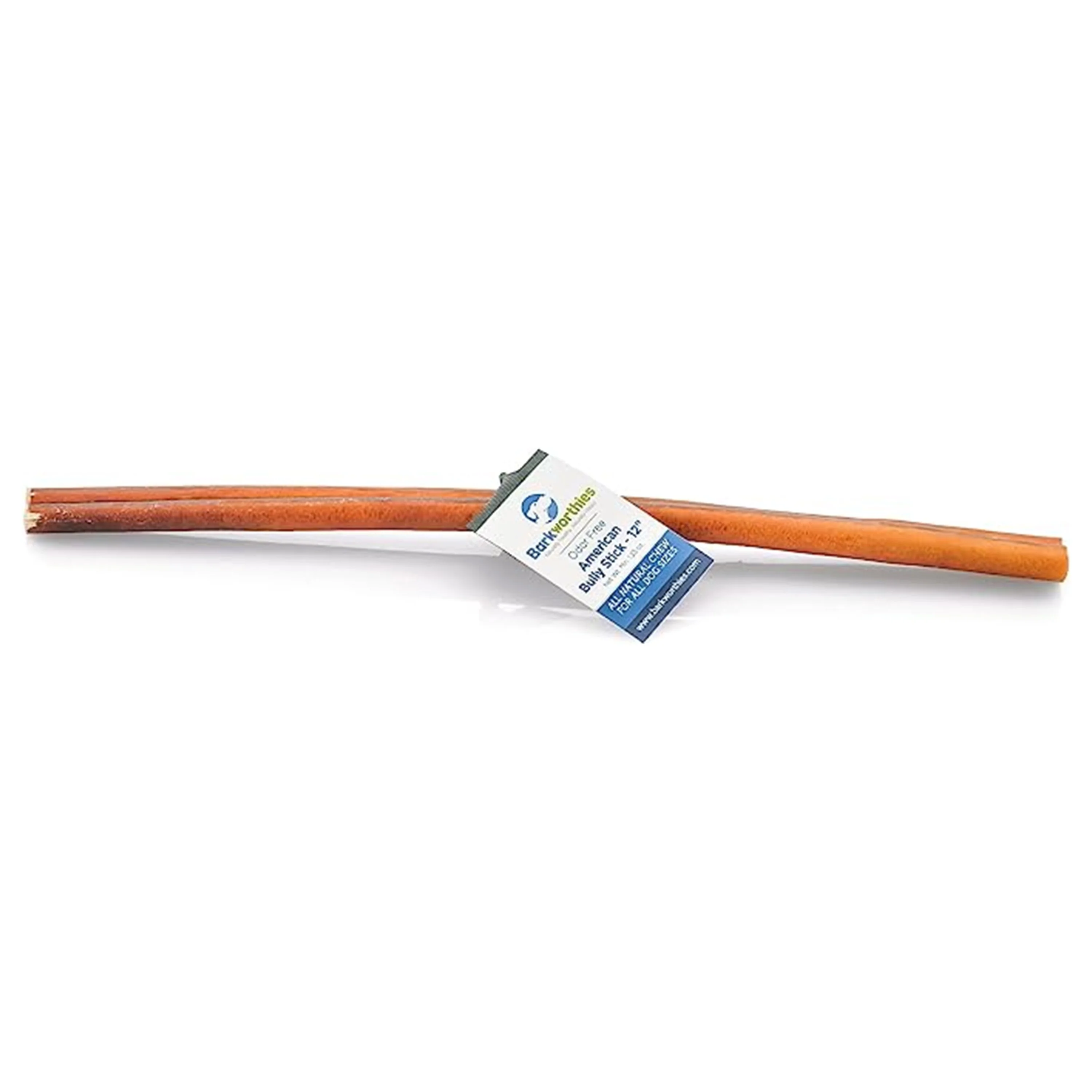 Barkworthies 12" Odor Free American Bully Stick Dog Chews