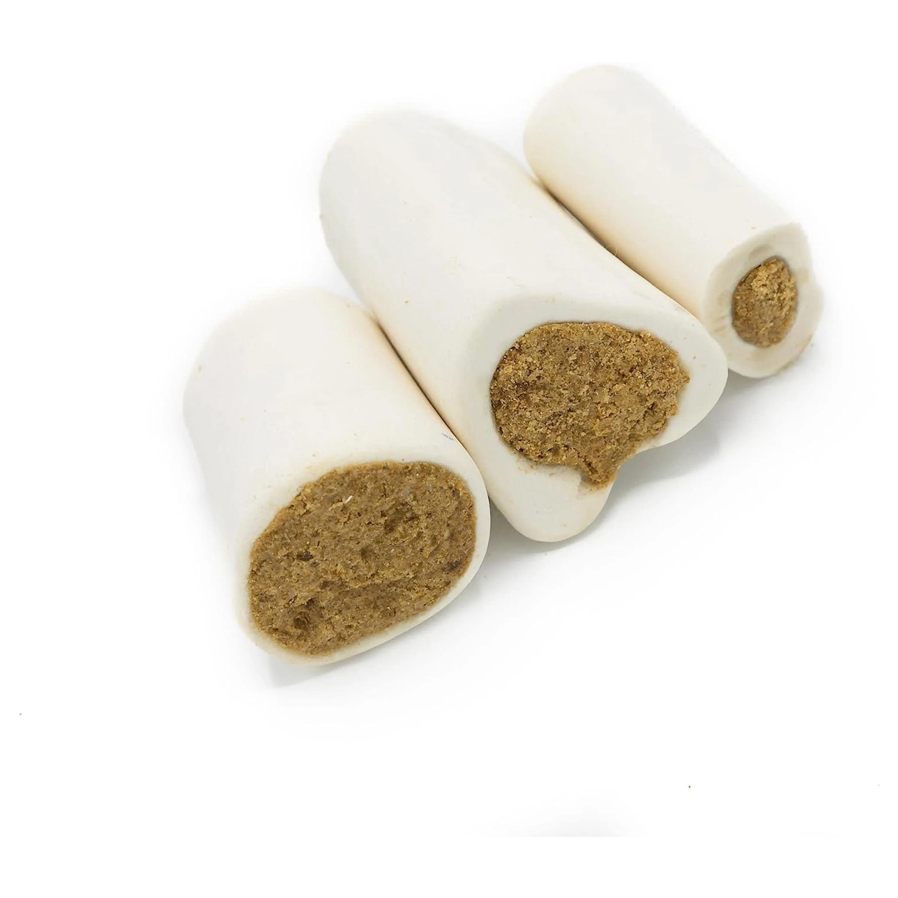 Barkworthies 3-4" Stuffed Beef Bone Bacon & Cheese Flavor Dog Chew - Image 6
