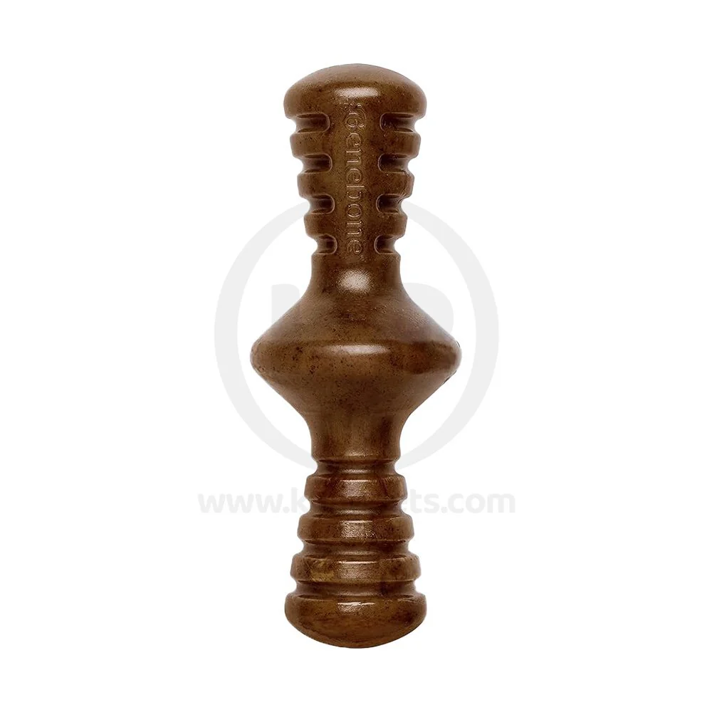 Benebone Zaggler Durable Dog Chew Toy Bacon Small - Image 5