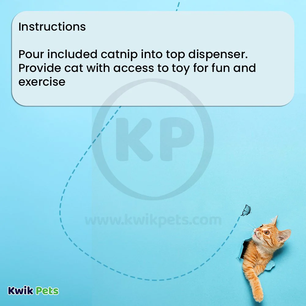 Bergan Catnip Cyclone Interactive Cat Toy - Image 4