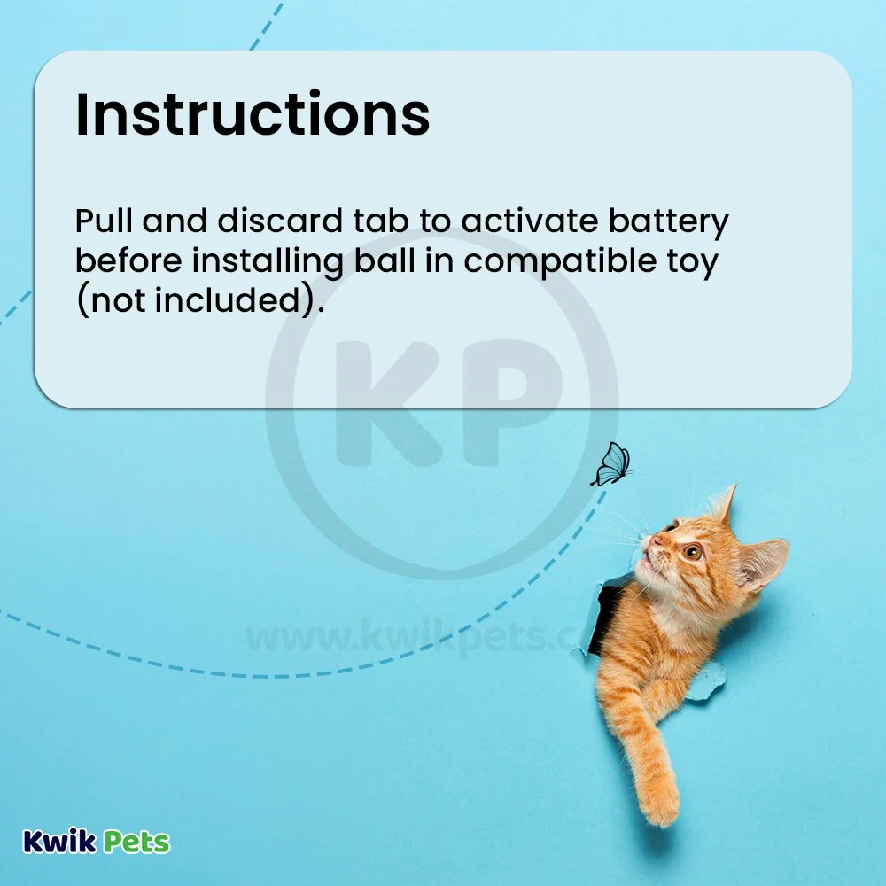 Bergan Replacement Twinkle Ball Cat Toy - Image 4