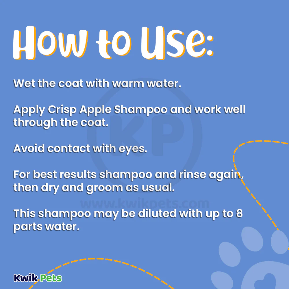 Bio-Groom Crisp Apple Aloe Vera & Chamomile Dog Shampoo 12-oz - Image 5