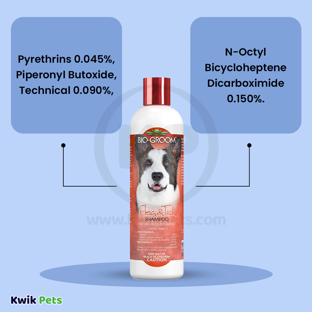 Bio-Groom Flea & Tick Dog Shampoo 12-oz - Image 4