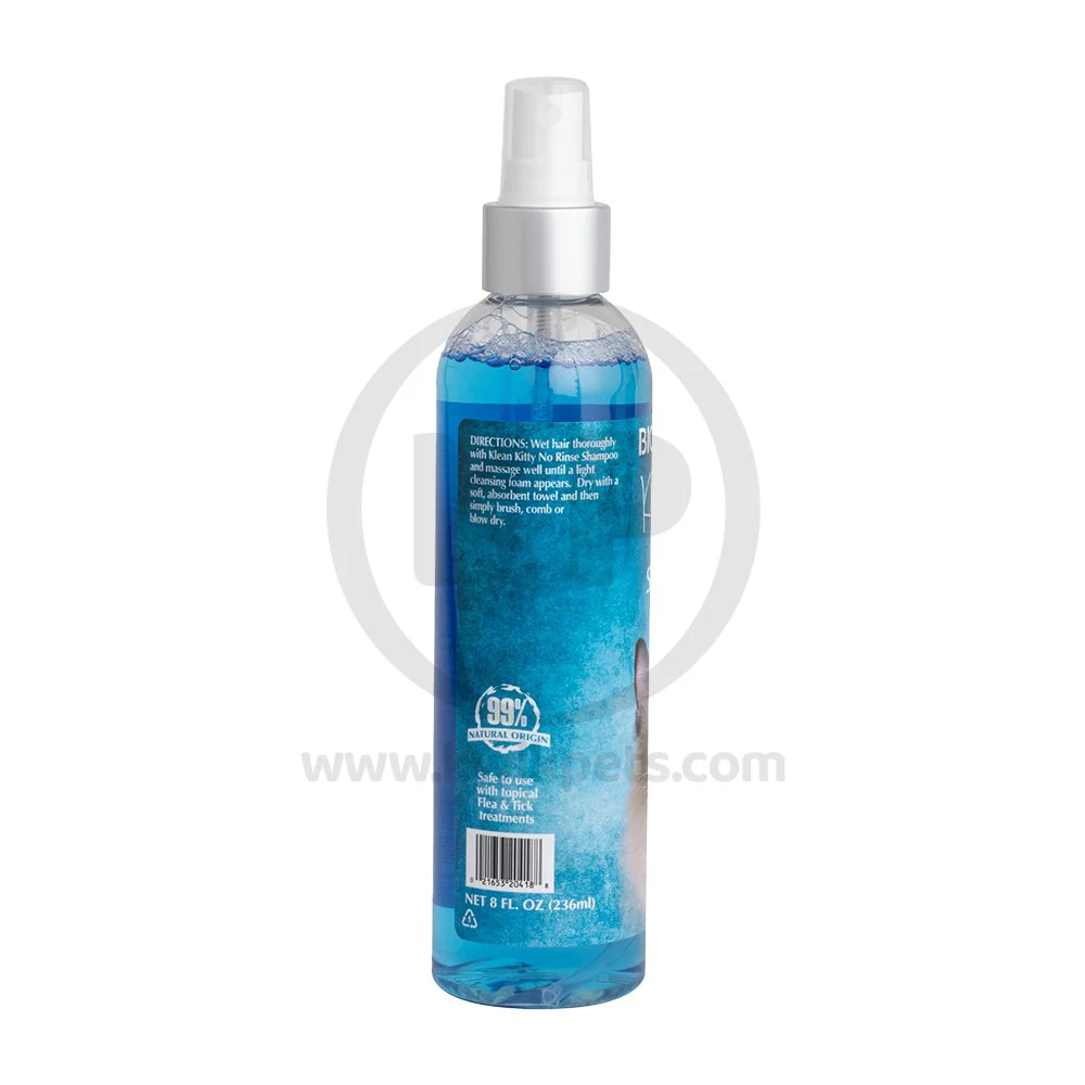 Bio-Groom Klean Kitty Waterless Bath No Rinse Cat Shampoo 8-oz - Image 2