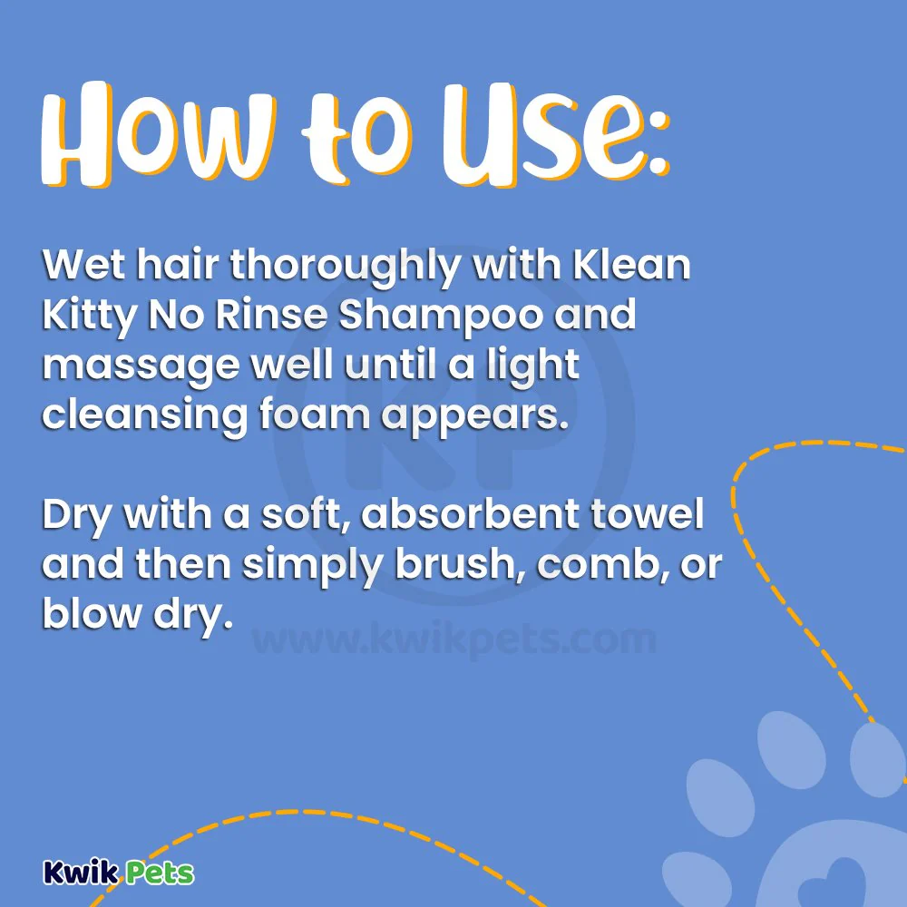 Bio-Groom Klean Kitty Waterless Bath No Rinse Cat Shampoo 8-oz - Image 7