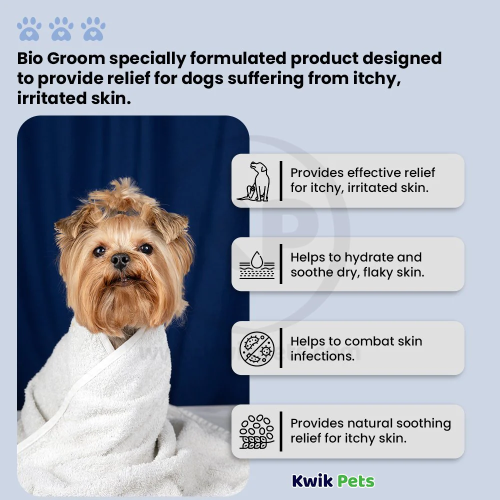 Bio-Groom Natural Oatmeal Soothing Anti-Itch Creme Rinse 12-oz - Image 3