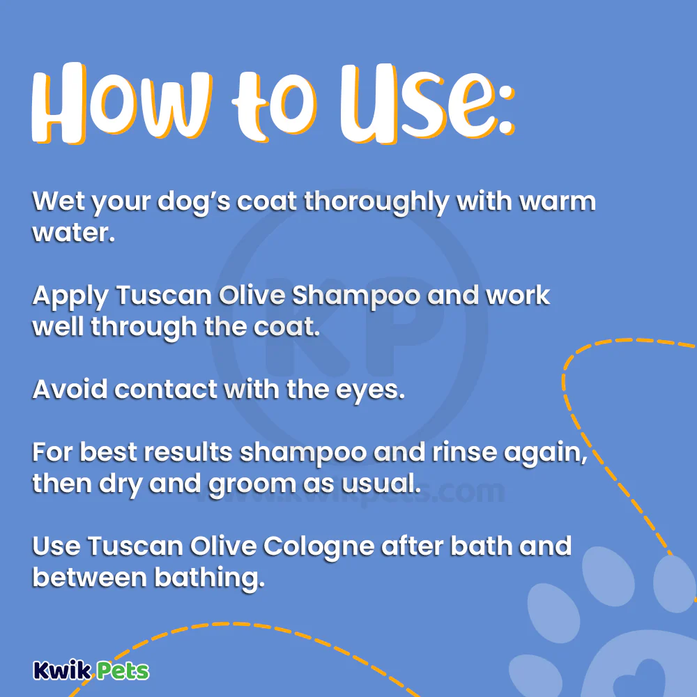 Bio-Groom Natural Scents Tuscan Olive Dog Shampoo 8-oz - Image 7