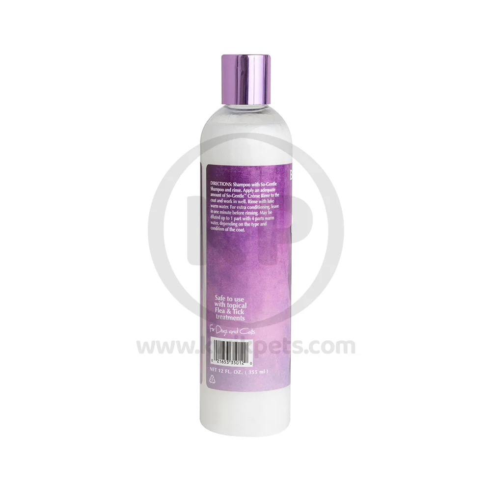 Bio-Groom So-Gentle Hypo-Allergenic Creme Rinse Dog Conditioner 12-oz - Image 2