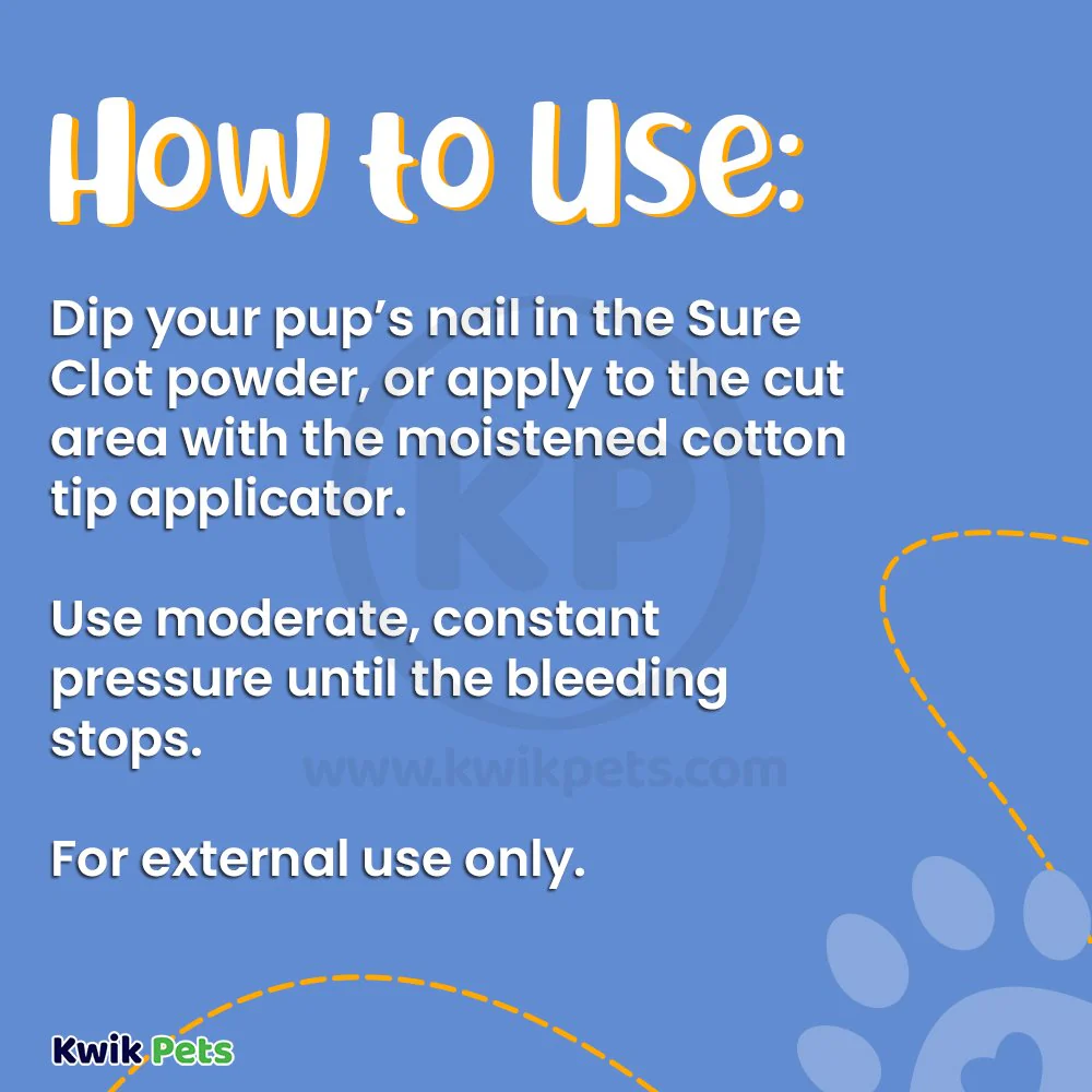 Bio-Groom Sure Clot Fast Acting Styptic Powder 0.5-oz - Image 7