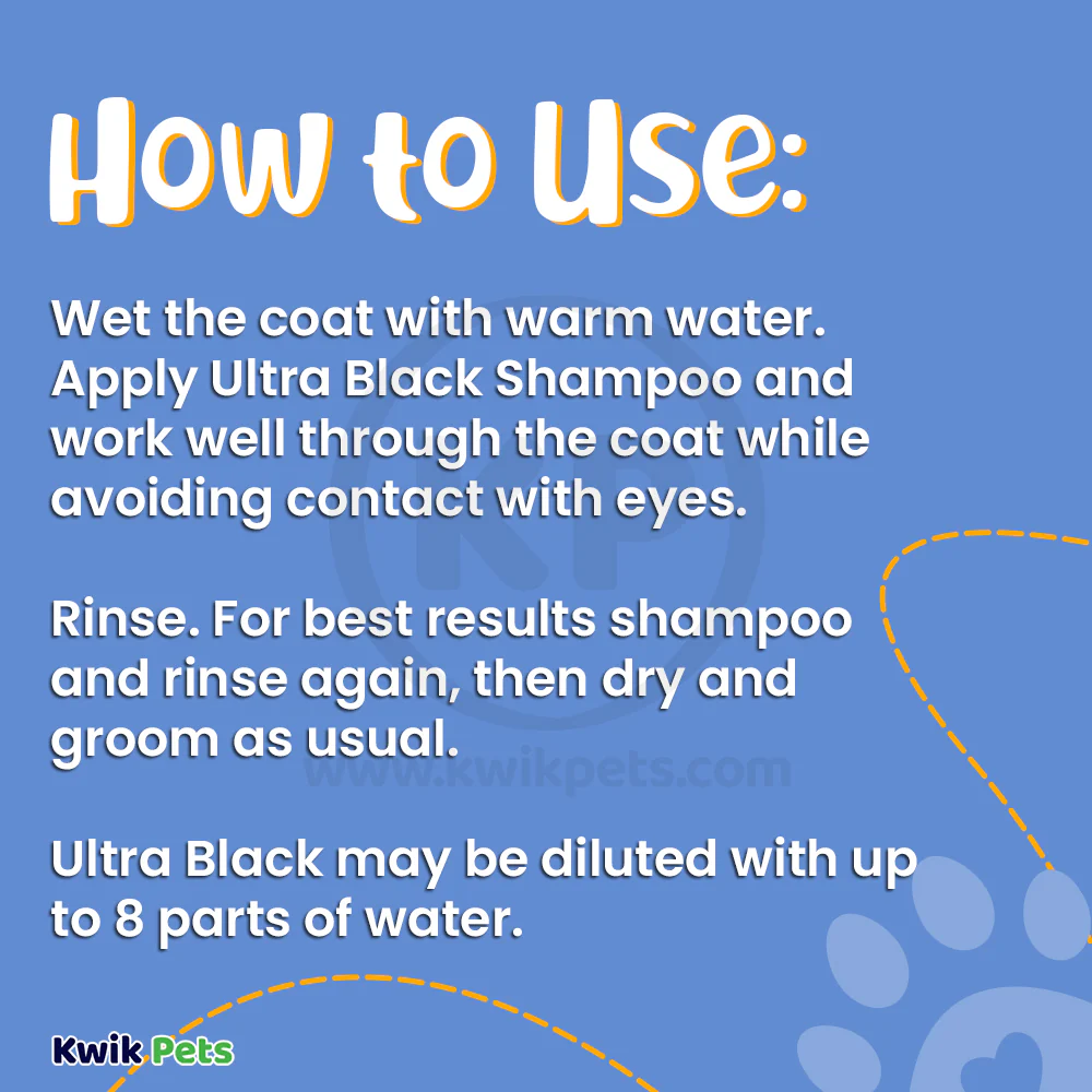 Bio-Groom Ultra Black Color Enhancing Dog Shampoo 12-oz - Image 5