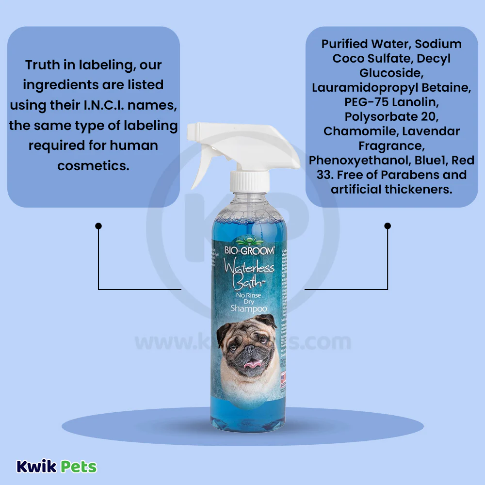 Bio-Groom Waterless Bath No Rinse Dog Shampoo 16-oz - Image 5