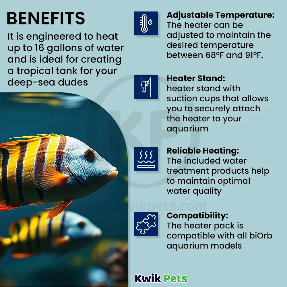 biOrb Aquarium Heater Pack 50W - Image 3