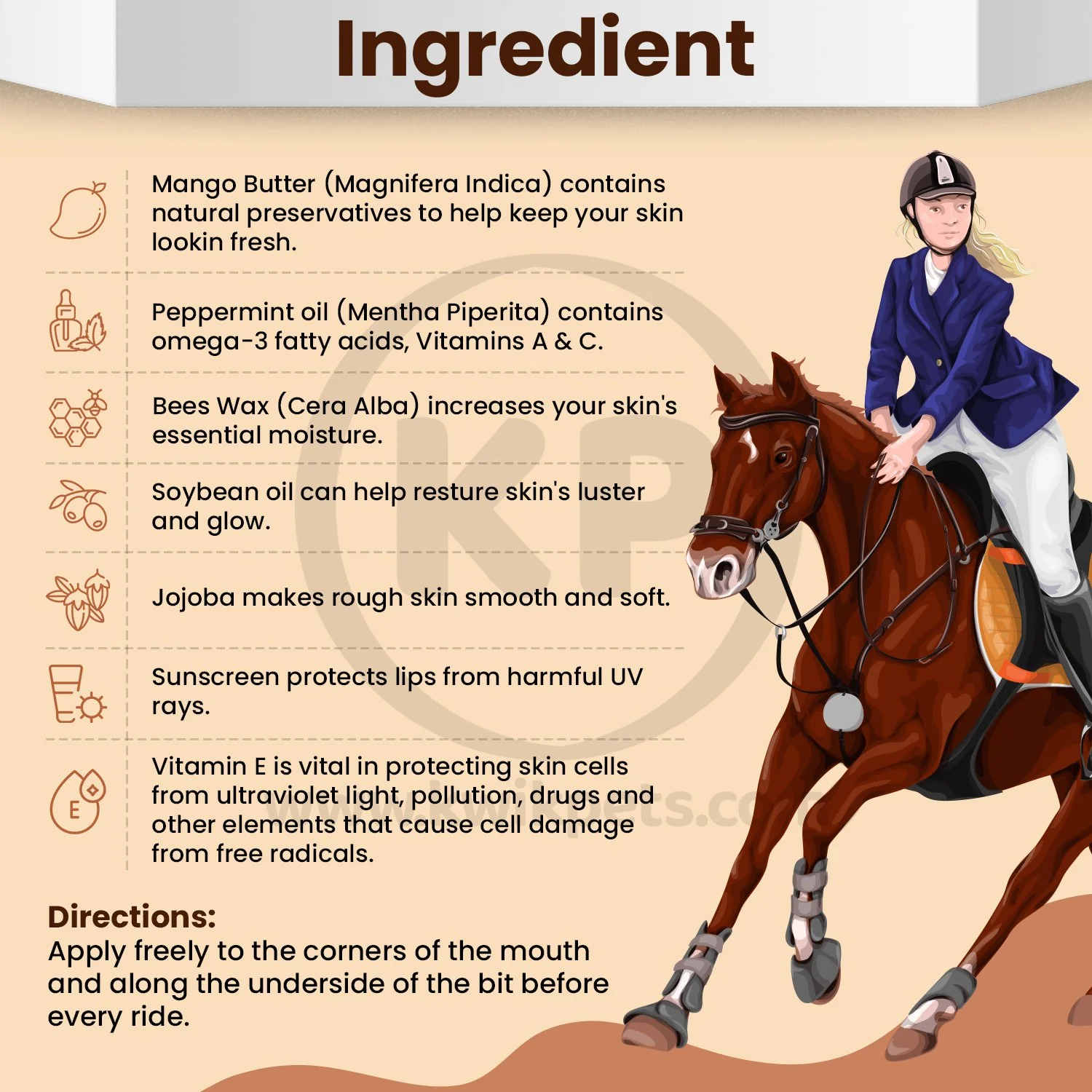 Equine Healthcare International The Original Bit Butter Mouth Softening Complex 4-oz - Image 3
