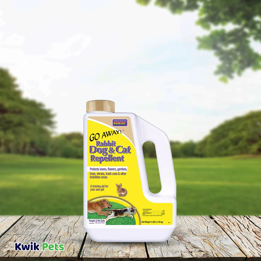 Bonide Go Away! Rabbit, Dog & Cat Repellent Granules 3-lb - Image 6