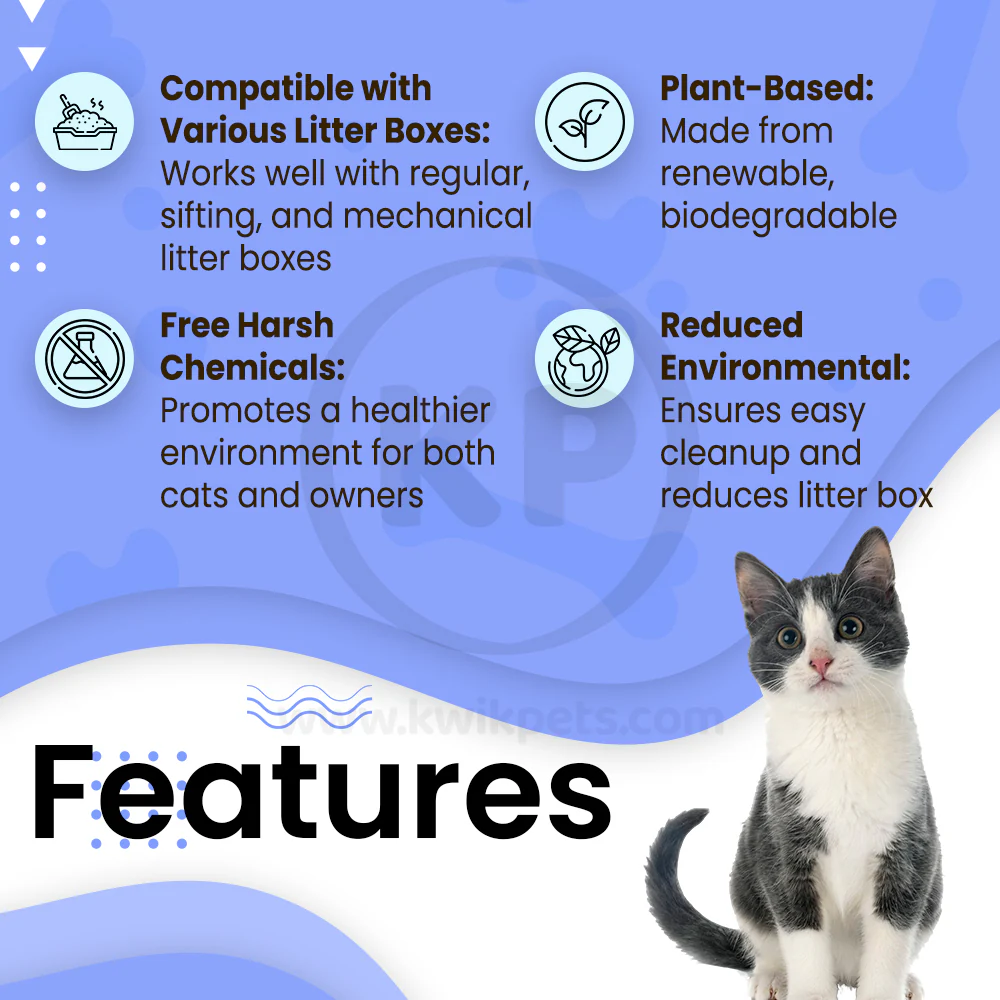 Boxiecat Air Lightweight Extra Strength Premium Clumping Cat Litter 6.5-lb - Image 2