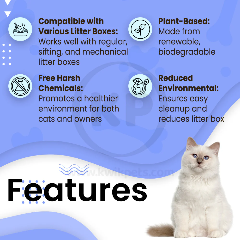 Boxiecat Air Lightweight Scent Free Premium Clumping Cat Litter 6.5-lb - Image 3