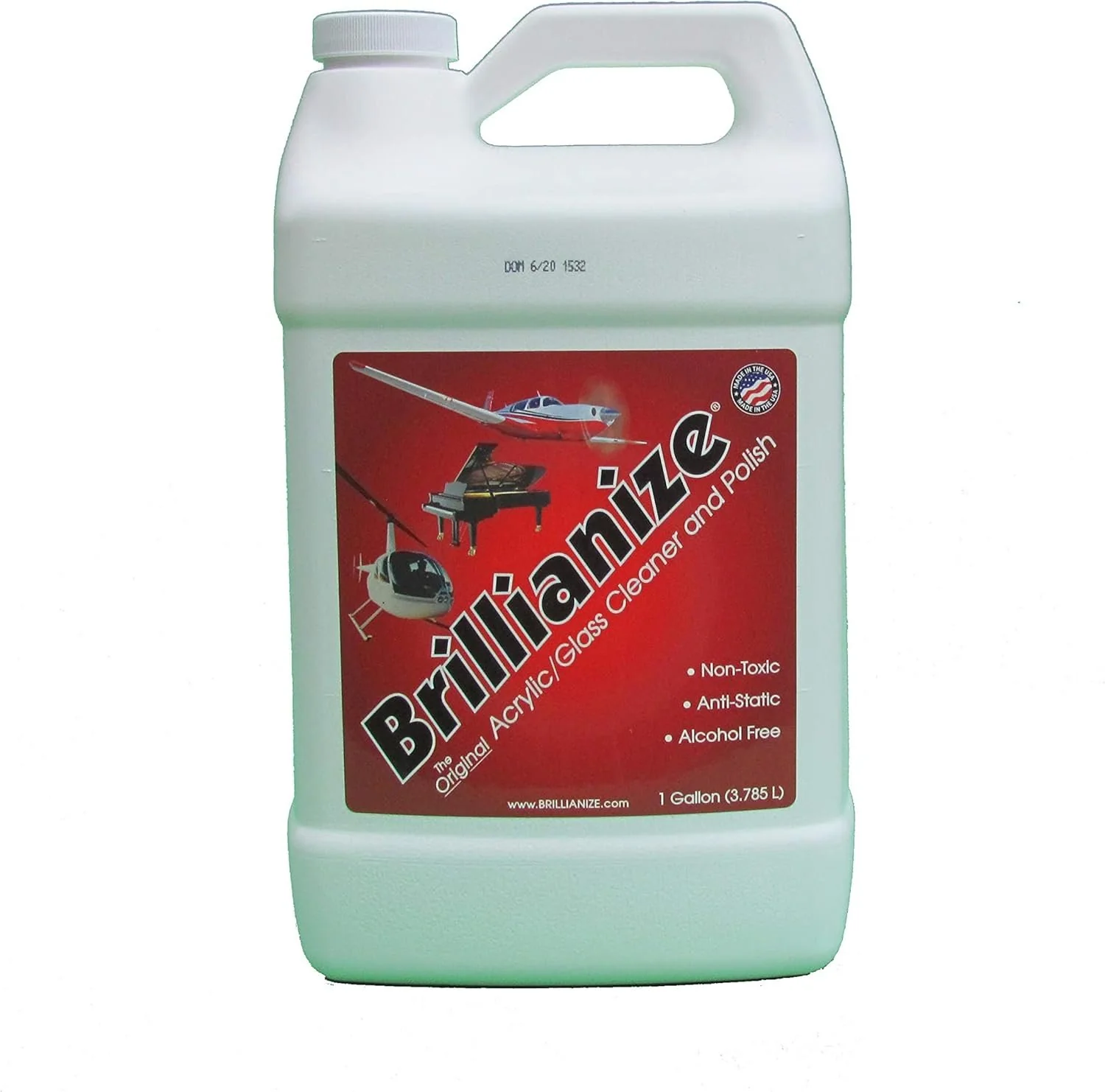 Brillianize Plastic Cleaner & Polisher 1 Gallon