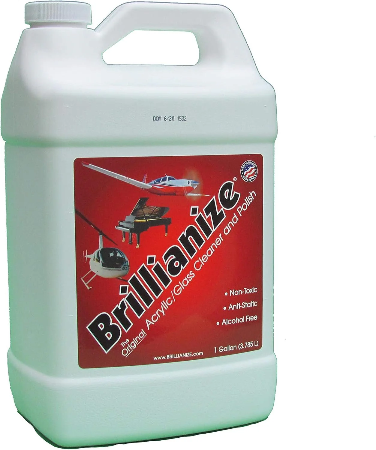 Brillianize Plastic Cleaner & Polisher 1 Gallon - Image 3