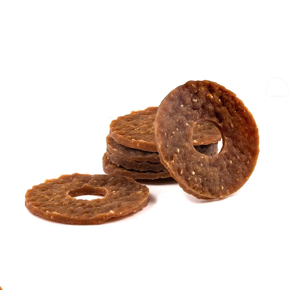 Busy Buddy Dog Treat Refill Rings Original Rawhide & Peanut Butter Variety Pack Size C 10.37-oz - Image 5