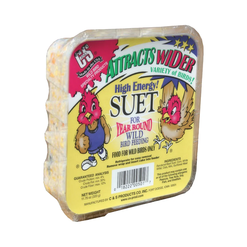 C&S High Energy Suet Treat for Wild Birds 11.75-oz - Image 3